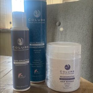 COLURE True Color Care Hair Care Set of 3 Products!